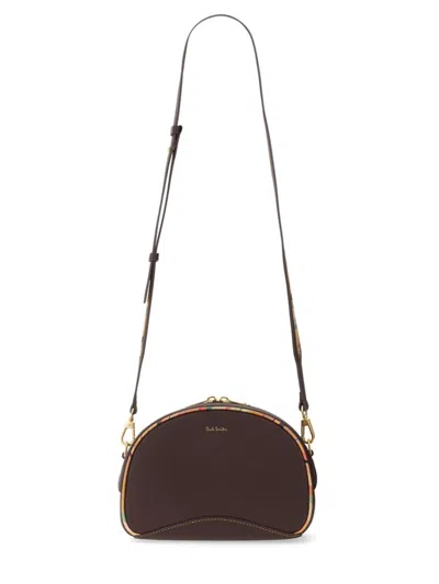 Ps By Paul Smith Dusky Swirl" Leather Bag In White