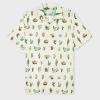 Ps By Paul Smith Prickly Pear-print Shirt In White