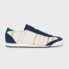 Ps By Paul Smith Embroidered Stripe 'mestre' Trainers Blue