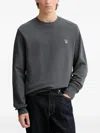 Ps By Paul Smith Embroidered Zebra Sweatshirt In Gray