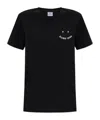 Ps By Paul Smith Embroidered-logo T-shirt In Black