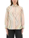Ps By Paul Smith Ps Paul Smith "faded Swirl" Print Shirt