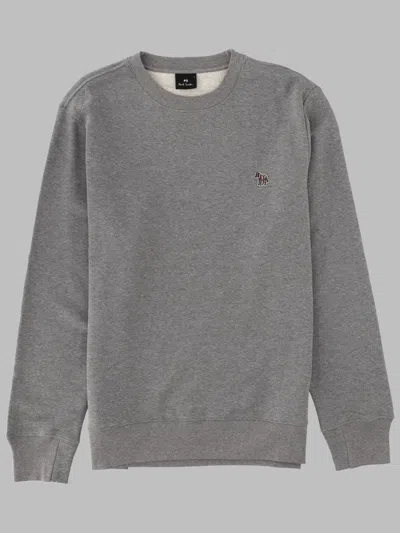 Ps By Paul Smith Felpa "zebra" In Gray
