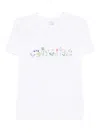 Ps By Paul Smith Ps Paul Smith Bloom Print Cotton T-shirt In White