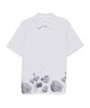 Ps By Paul Smith Floral-print Shirt In White