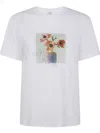 Ps By Paul Smith Ps Paul Smith Floral Printed Crewneck T In ホワイト