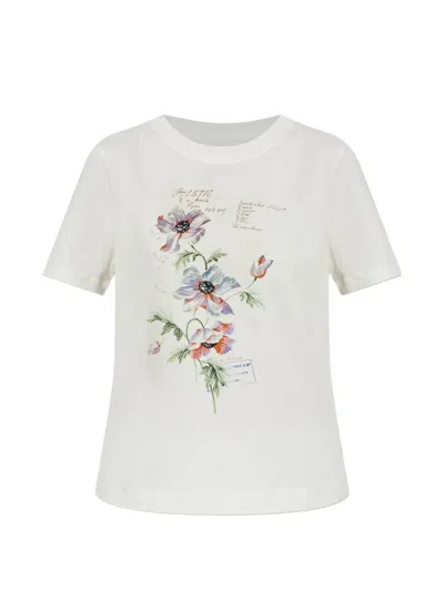 Ps By Paul Smith Floral-print T-shirt In Multi