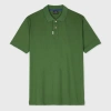 Ps By Paul Smith Forest Green Organic Cotton Polo Shirt In Green