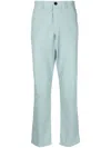 Ps By Paul Smith Four-pocket Cotton Chinos In Blue