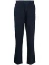 Ps By Paul Smith Four-pocket Straight-leg Chinos In Blue