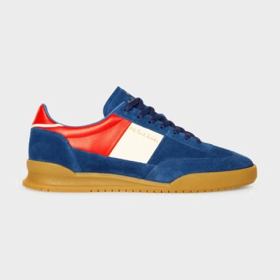 Ps By Paul Smith Blue Leather-suede 'dover' France Trainers