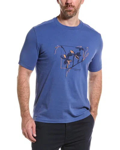Ps By Paul Smith Frecsia Square Regular Fit T-shirt In Blue