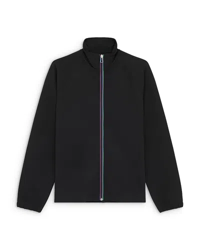 Ps By Paul Smith Full Zip Track Sweatshirt In Black
