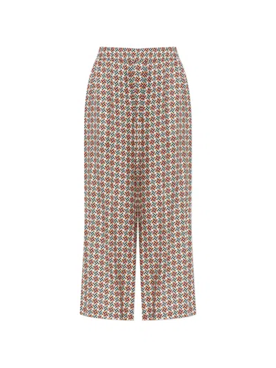 Ps By Paul Smith Geometric-print Trousers In Multi