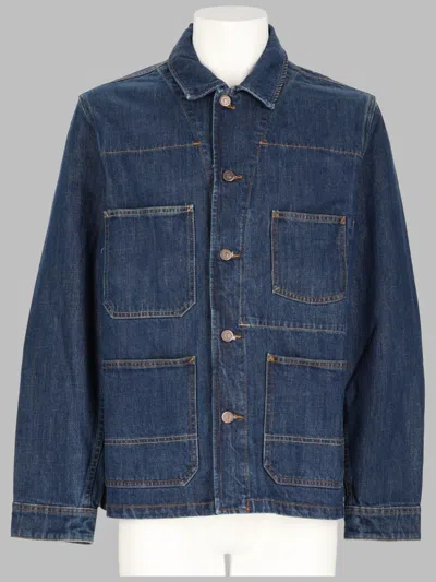 Ps By Paul Smith Giacca Chore In Denim In Blue