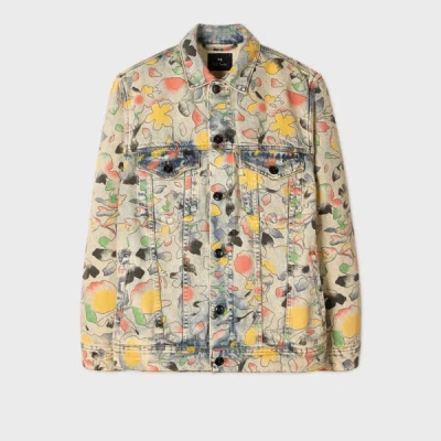 Ps By Paul Smith Floral-print Jacket In Multi