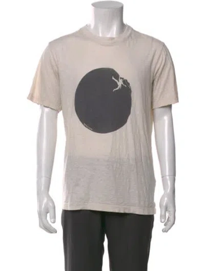 Pre-owned Ps By Paul Smith Graphic Print Crew Neck T-shirt In Neutral