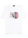 Ps By Paul Smith White Graphic Print T-shirt In 白色