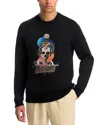 Ps By Paul Smith Graphic Sweatshirt In Black
