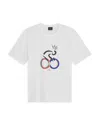 Ps By Paul Smith Graphic Tee In White
