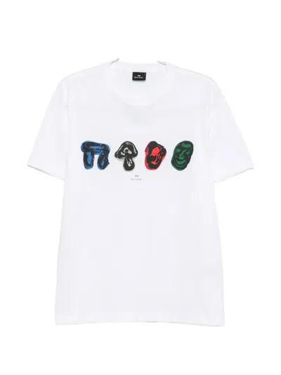 Ps By Paul Smith Graphic-print T-shirt In White