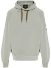Ps By Paul Smith Green Hoodie In Cotton With Logo In Green