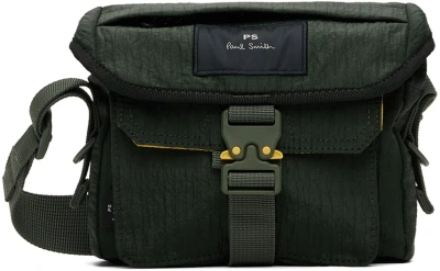 Ps By Paul Smith Green Patch Bag In 39 Greens