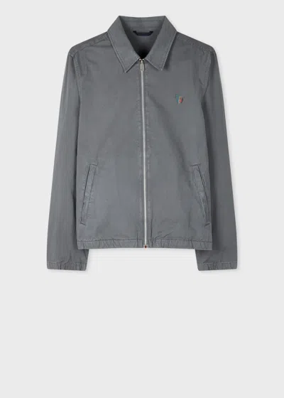 Ps By Paul Smith Mens Unlined Coaches Jkt Grey