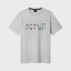 Ps By Paul Smith Grey 'carabiner' Print T-shirt In Gray