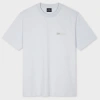 Ps By Paul Smith Grey Ps Tilt Logo Cotton-blend T-shirt In Grey