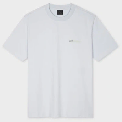 Ps By Paul Smith Grey Ps Tilt Logo Cotton-blend T-shirt
