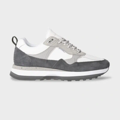 Ps By Paul Smith Grey Suede 'banks' Trainers
