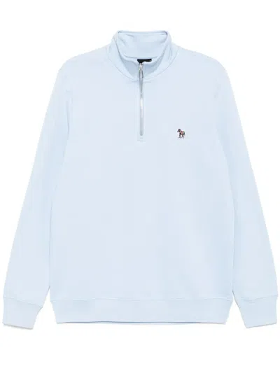 Ps By Paul Smith Sweatshirt Mit Reissverschluss In Blau