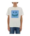 Ps By Paul Smith Happy T-shirt In White