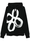 Ps By Paul Smith Ps Paul Smith "happy Flower" Sweatshirt In Black