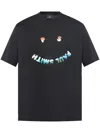 Ps By Paul Smith Happy Gradient-print T-shirt In Schwarz