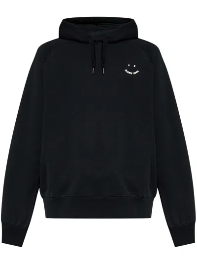 Ps By Paul Smith Happy Hoodie In Black