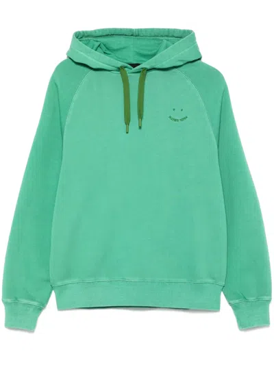 Ps By Paul Smith Ps Paul Smith Happy Hoodie In Green