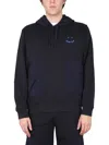 Ps By Paul Smith Ps Paul Smith "happy" Sweatshirt In Blue
