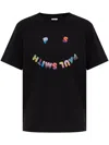 Ps By Paul Smith Ps Paul Smith Happy T-shirt In 黑色