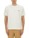 Ps By Paul Smith Happy Happy T-shirt In White
