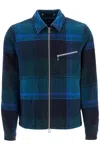Ps By Paul Smith Giacca Harrington A Quadri In Green