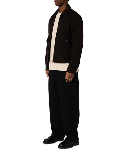 Ps By Paul Smith Harrington Wool Blend Jacket In Brown