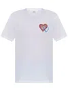 Ps By Paul Smith Heart-print T-shirt In White