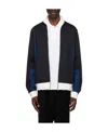 Ps By Paul Smith Black Paneled Sweatshirt In Black