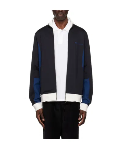 Ps By Paul Smith Black Paneled Sweatshirt In 78 Blacks
