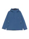 Ps By Paul Smith Ps Paul Smith Hooded Blouson Jacket In Blue