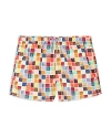 PS BY PAUL SMITH INK SQUARE DRAWSTRING 4 SWIM TRUNKS