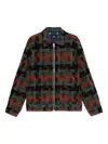Ps By Paul Smith Jacket With Geometric Pattern And Zip Ps Paul Smith