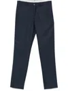 Ps By Paul Smith Jacquard Trousers In Blue